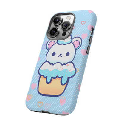Frosty Cupcake Bear Phone Case