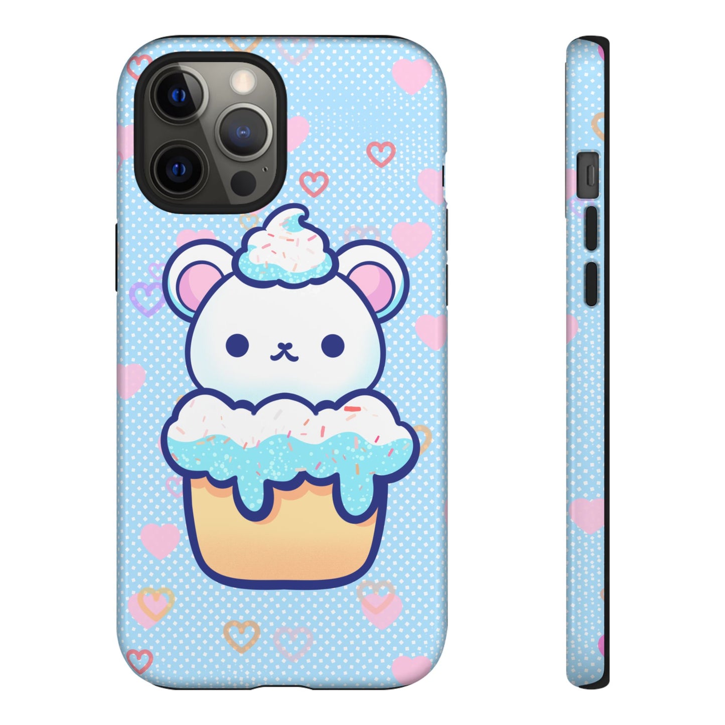 Frosty Cupcake Bear Phone Case