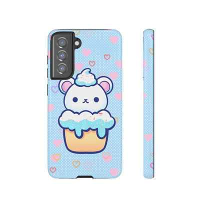 Frosty Cupcake Bear Phone Case