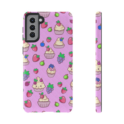 Pink Fruit Cakes Phone Case