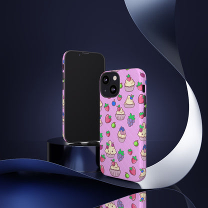Pink Fruit Cakes Phone Case