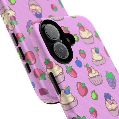Pink Fruit Cakes Phone Case