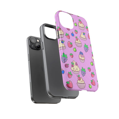 Pink Fruit Cakes Phone Case
