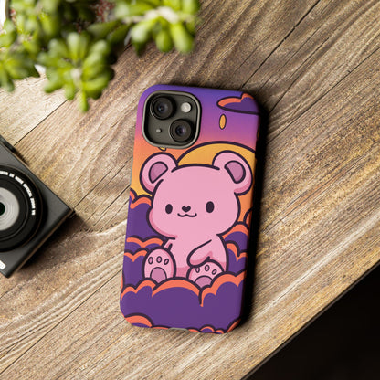 Cloud Cub Sunset Sky Bear Phone Case