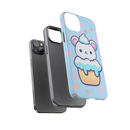 Frosty Cupcake Bear Phone Case