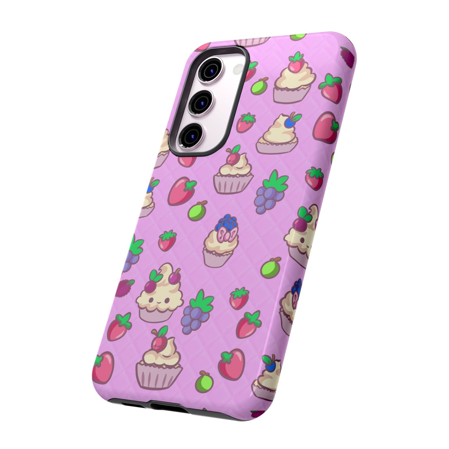 Pink Fruit Cakes Phone Case