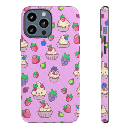 Pink Fruit Cakes Phone Case