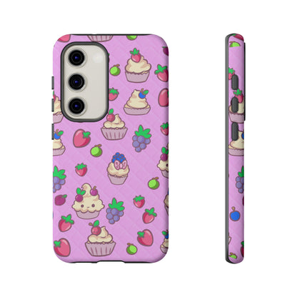Pink Fruit Cakes Phone Case
