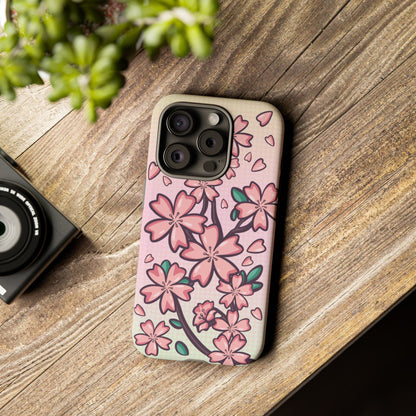 Pink Sakura Tree Phone Case