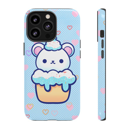 Frosty Cupcake Bear Phone Case