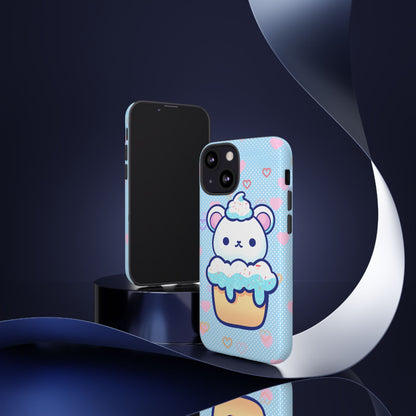 Frosty Cupcake Bear Phone Case