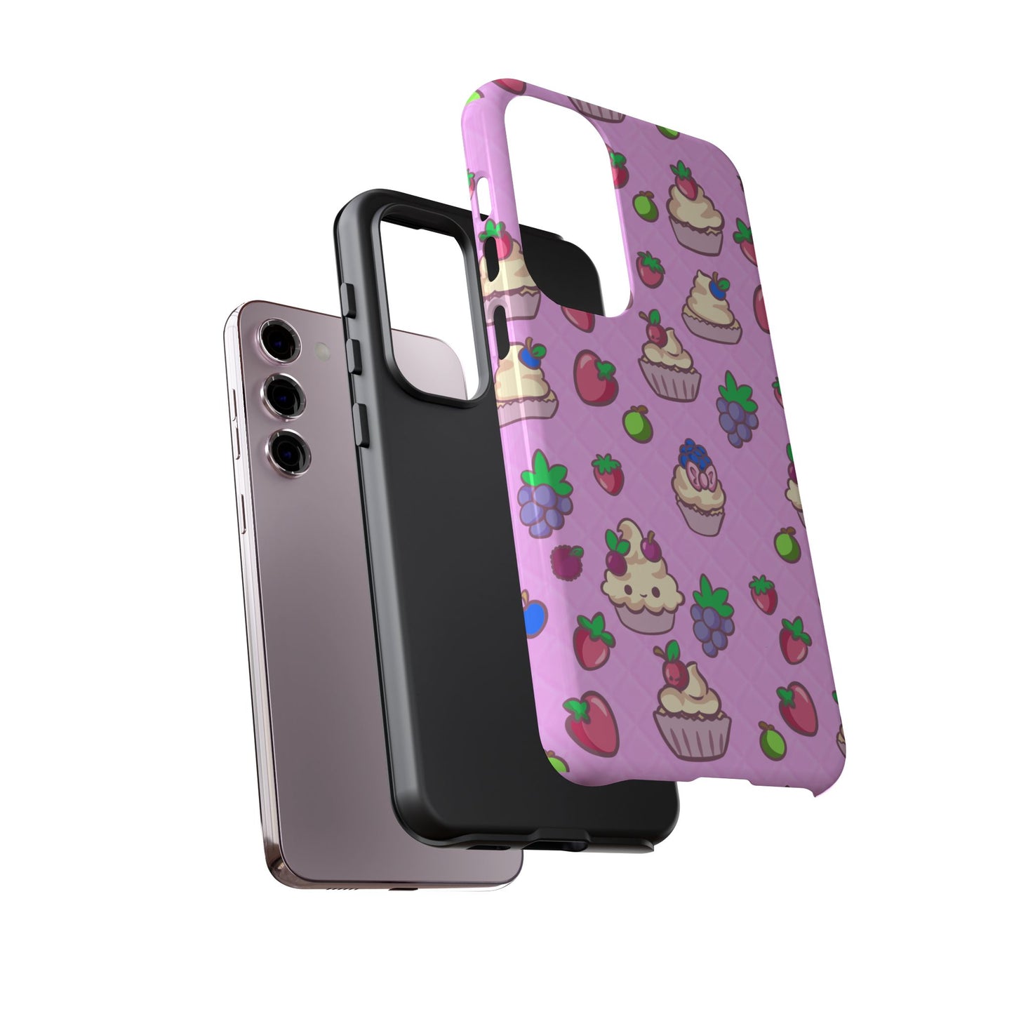 Pink Fruit Cakes Phone Case
