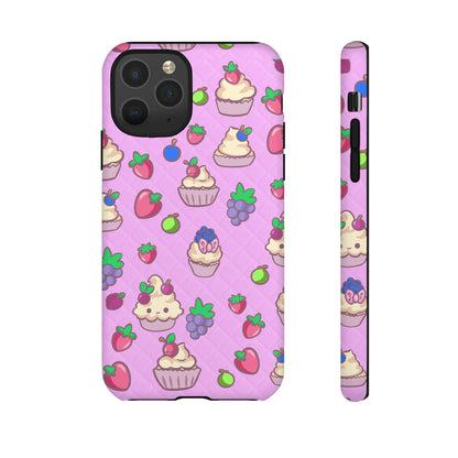 Pink Fruit Cakes Phone Case
