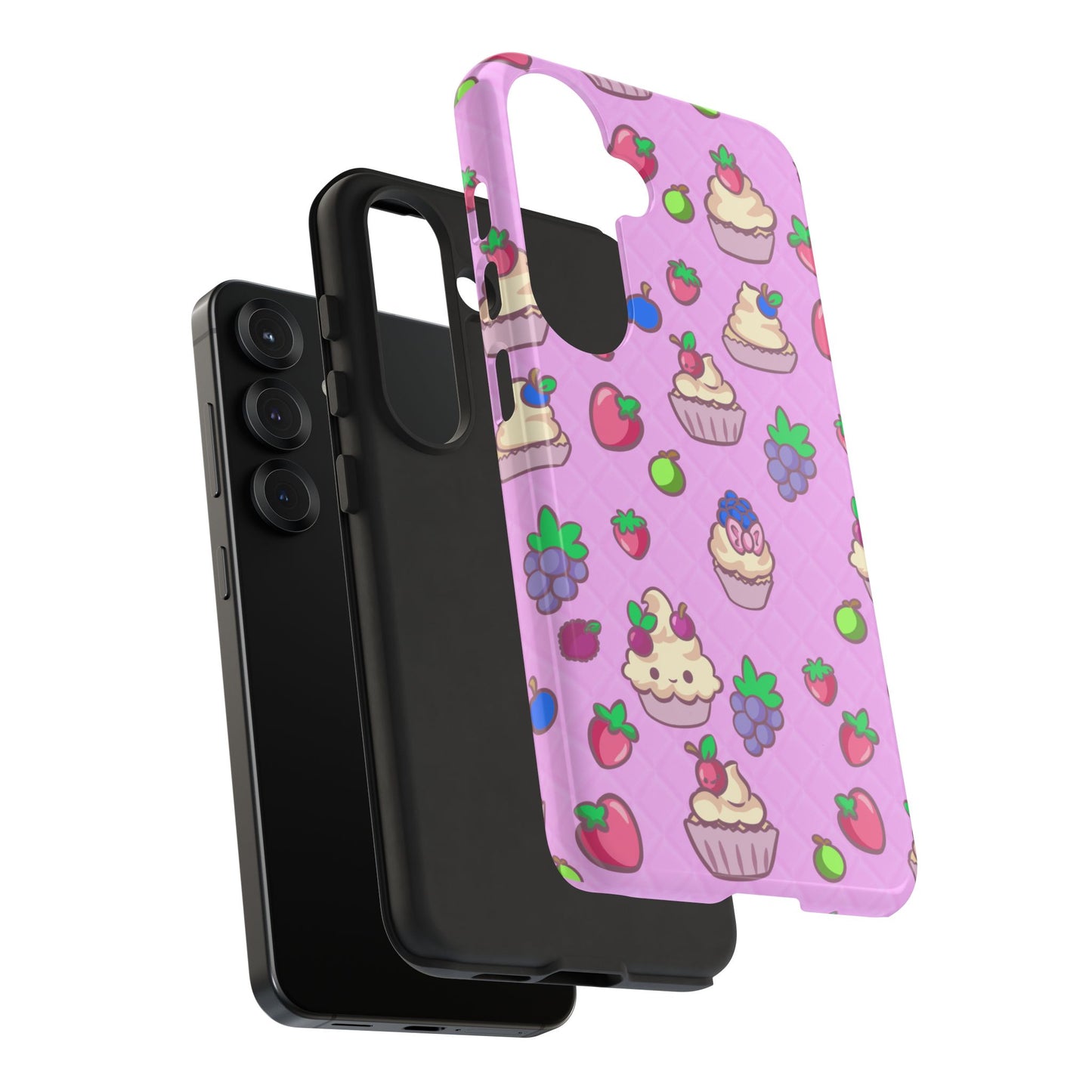 Pink Fruit Cakes Phone Case