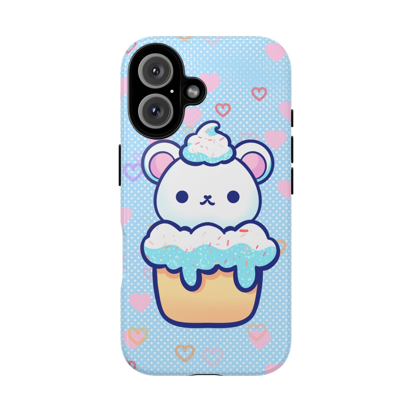 Frosty Cupcake Bear Phone Case