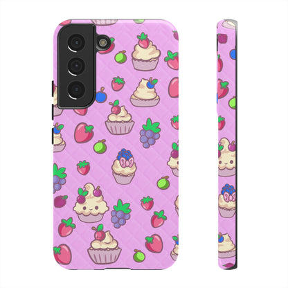 Pink Fruit Cakes Phone Case