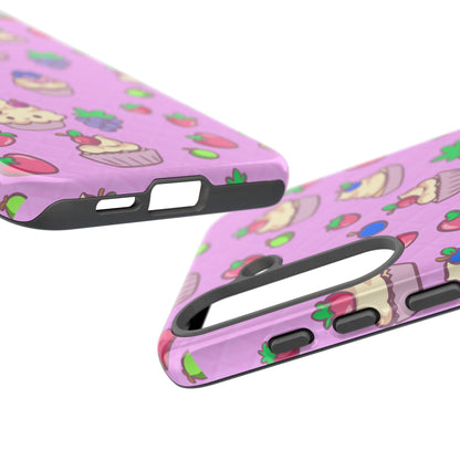 Pink Fruit Cakes Phone Case