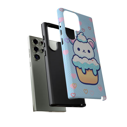 Frosty Cupcake Bear Phone Case