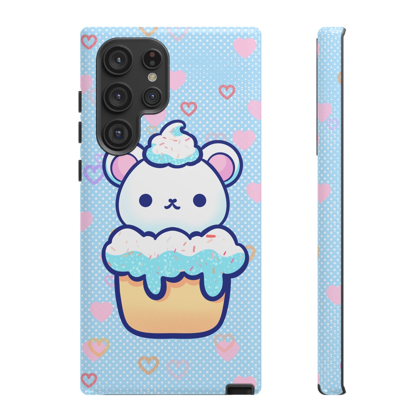 Frosty Cupcake Bear Phone Case