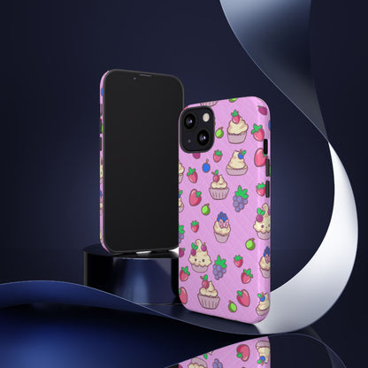 Pink Fruit Cakes Phone Case