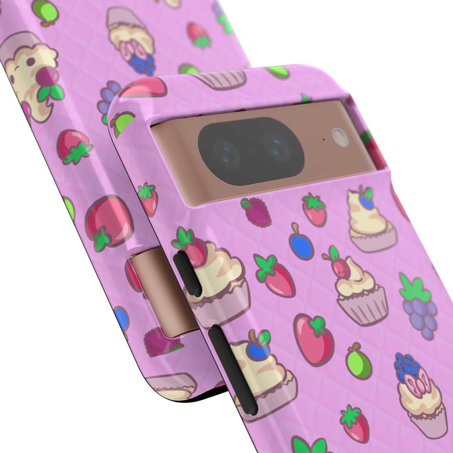 Pink Fruit Cakes Phone Case