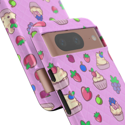 Pink Fruit Cakes Phone Case