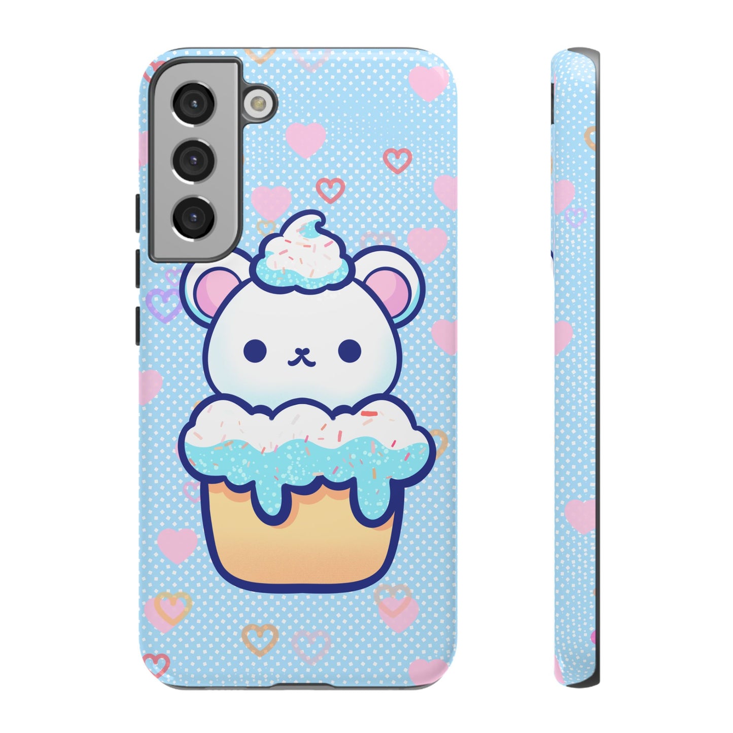 Frosty Cupcake Bear Phone Case