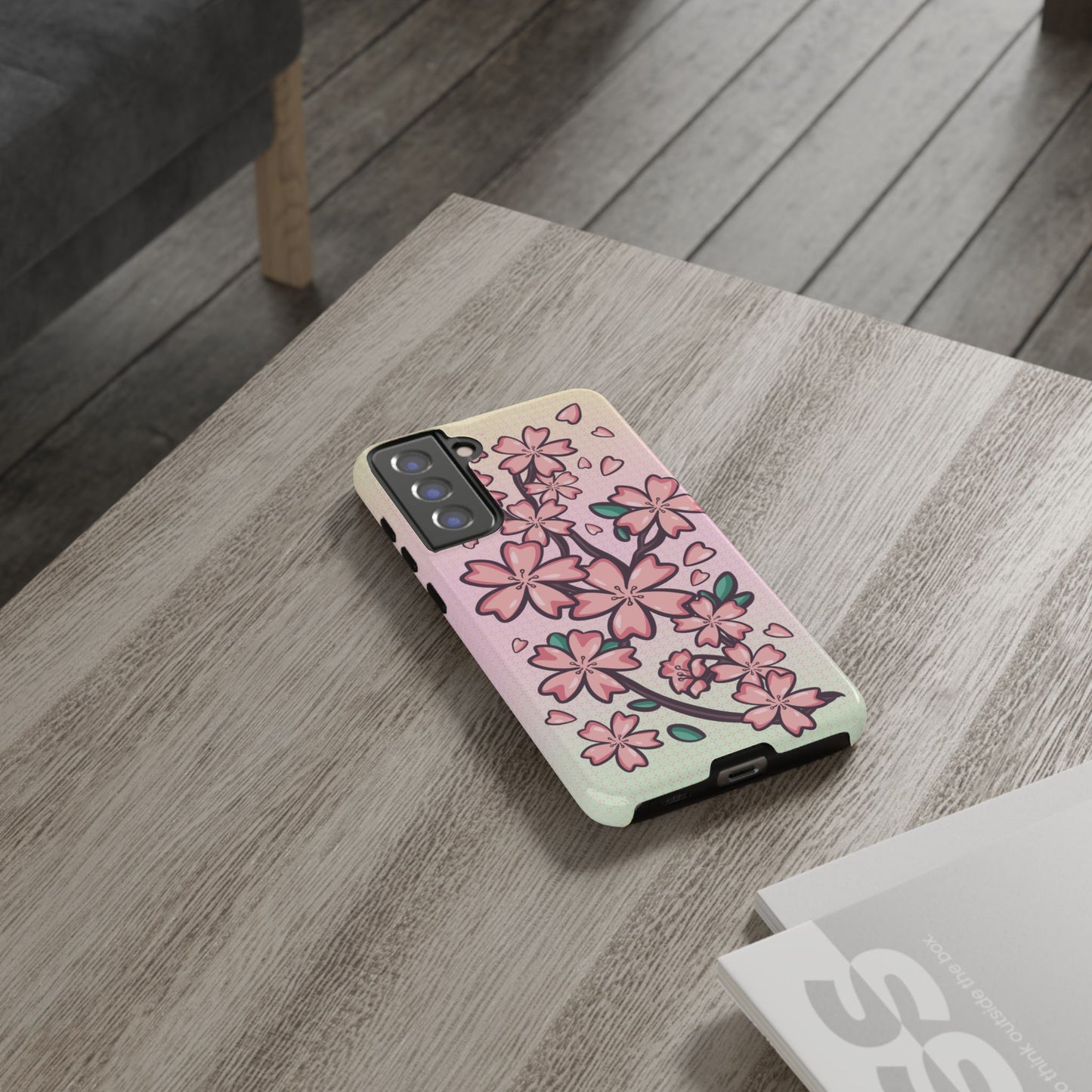 Pink Sakura Tree Phone Case