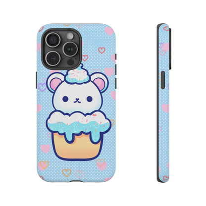 Frosty Cupcake Bear Phone Case