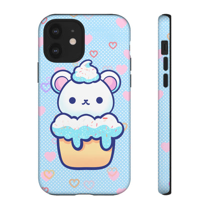 Frosty Cupcake Bear Phone Case