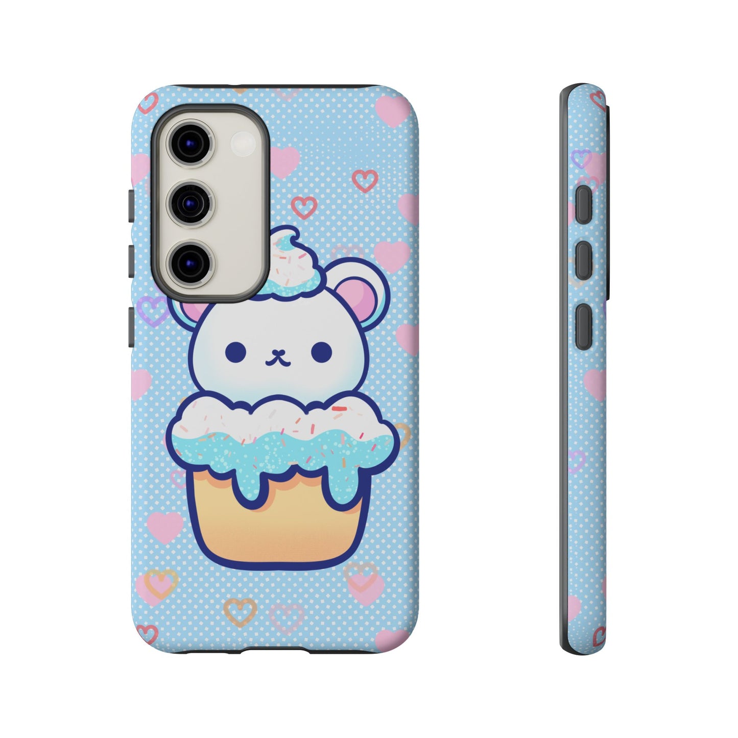 Frosty Cupcake Bear Phone Case