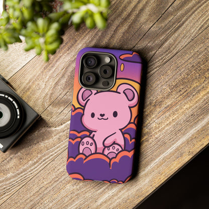 Cloud Cub Sunset Sky Bear Phone Case
