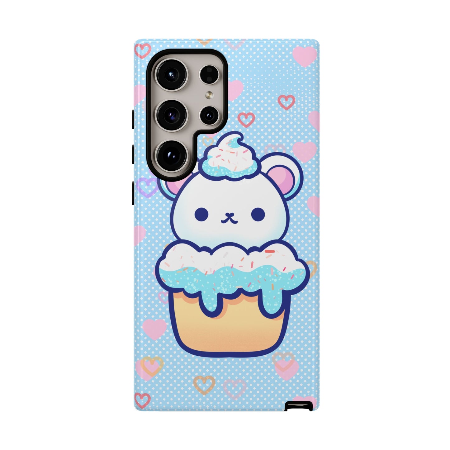 Frosty Cupcake Bear Phone Case