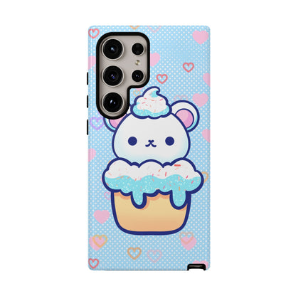Frosty Cupcake Bear Phone Case