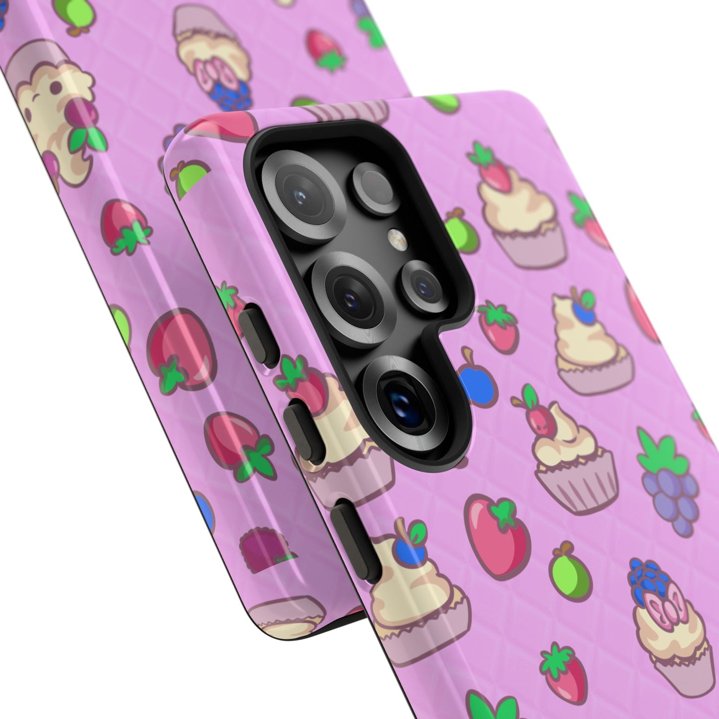 Pink Fruit Cakes Phone Case