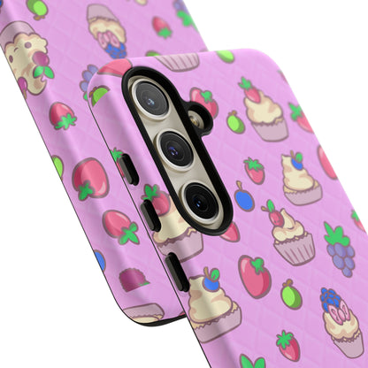 Pink Fruit Cakes Phone Case