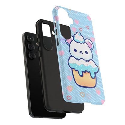 Frosty Cupcake Bear Phone Case