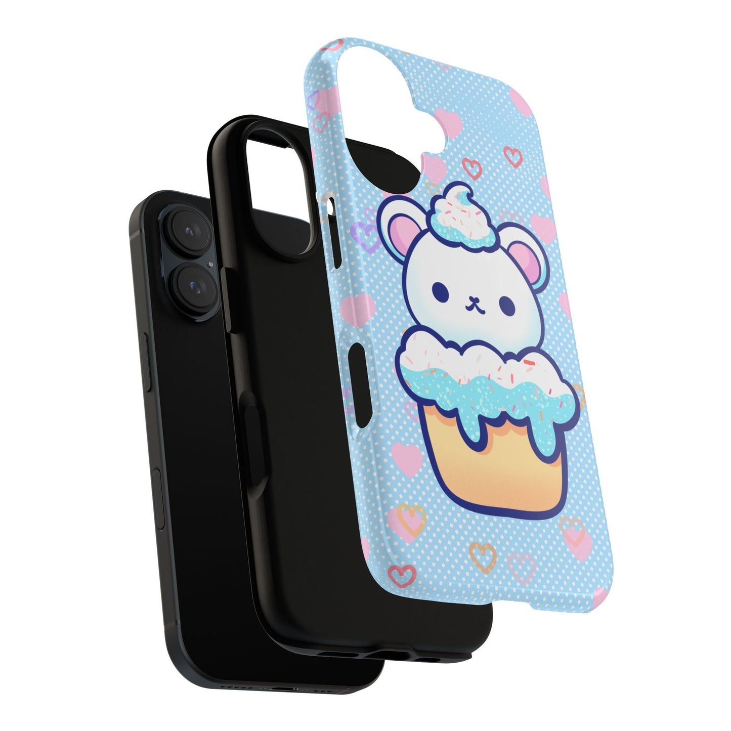 Frosty Cupcake Bear Phone Case