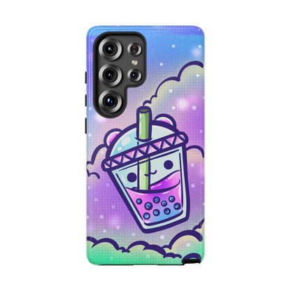 Sparkly Clouds Boba Phone Case