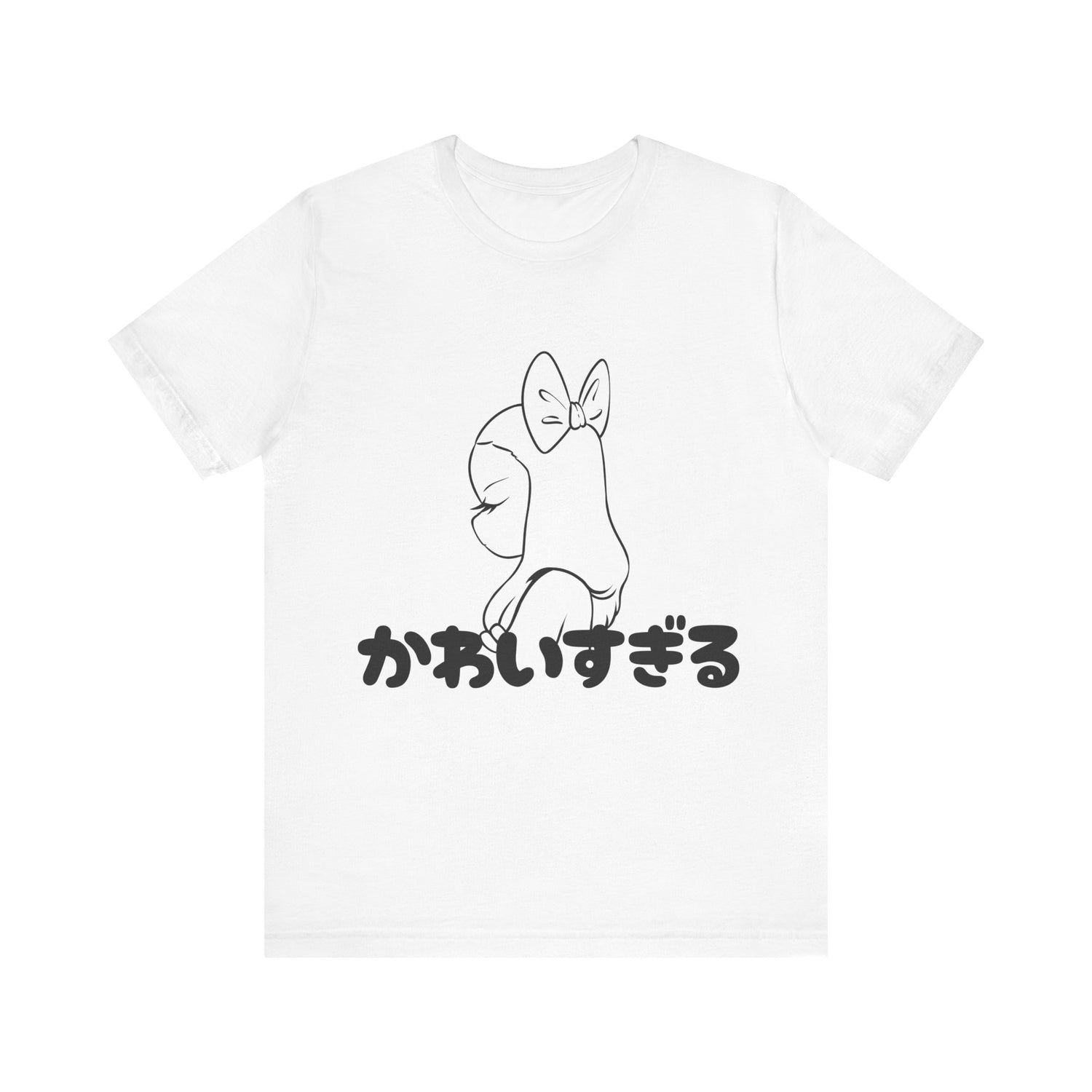 Kawaii Girl Long Hair Too Cute in Japanese T Shirt - Pink X Holic