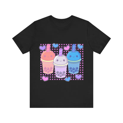 Cute Bubble Tea Kawaii T Shirt - Pink X Holic