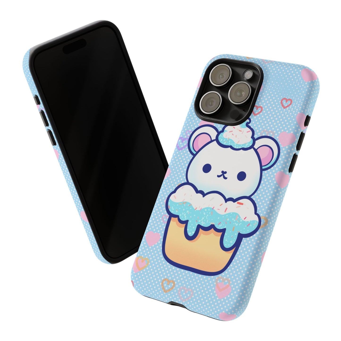 Frosty Cupcake Bear Phone Case