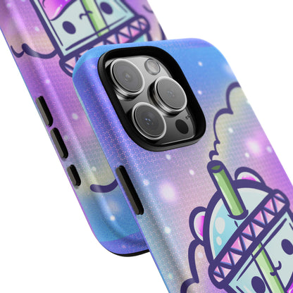 Sparkly Clouds Boba Phone Case