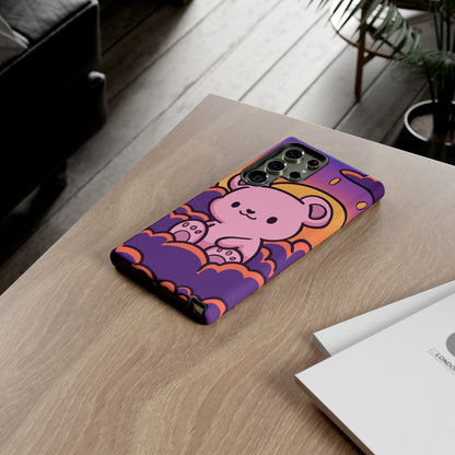 Cloud Cub Sunset Sky Bear Phone Case