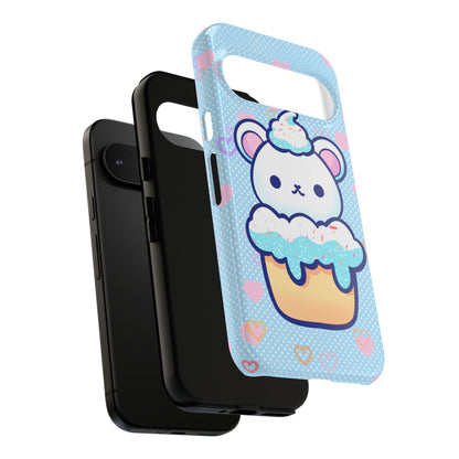 Frosty Cupcake Bear Phone Case