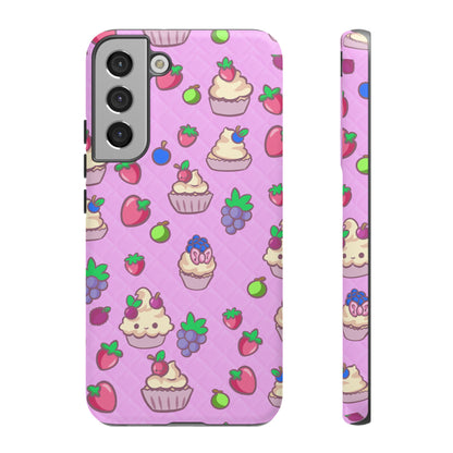 Pink Fruit Cakes Phone Case