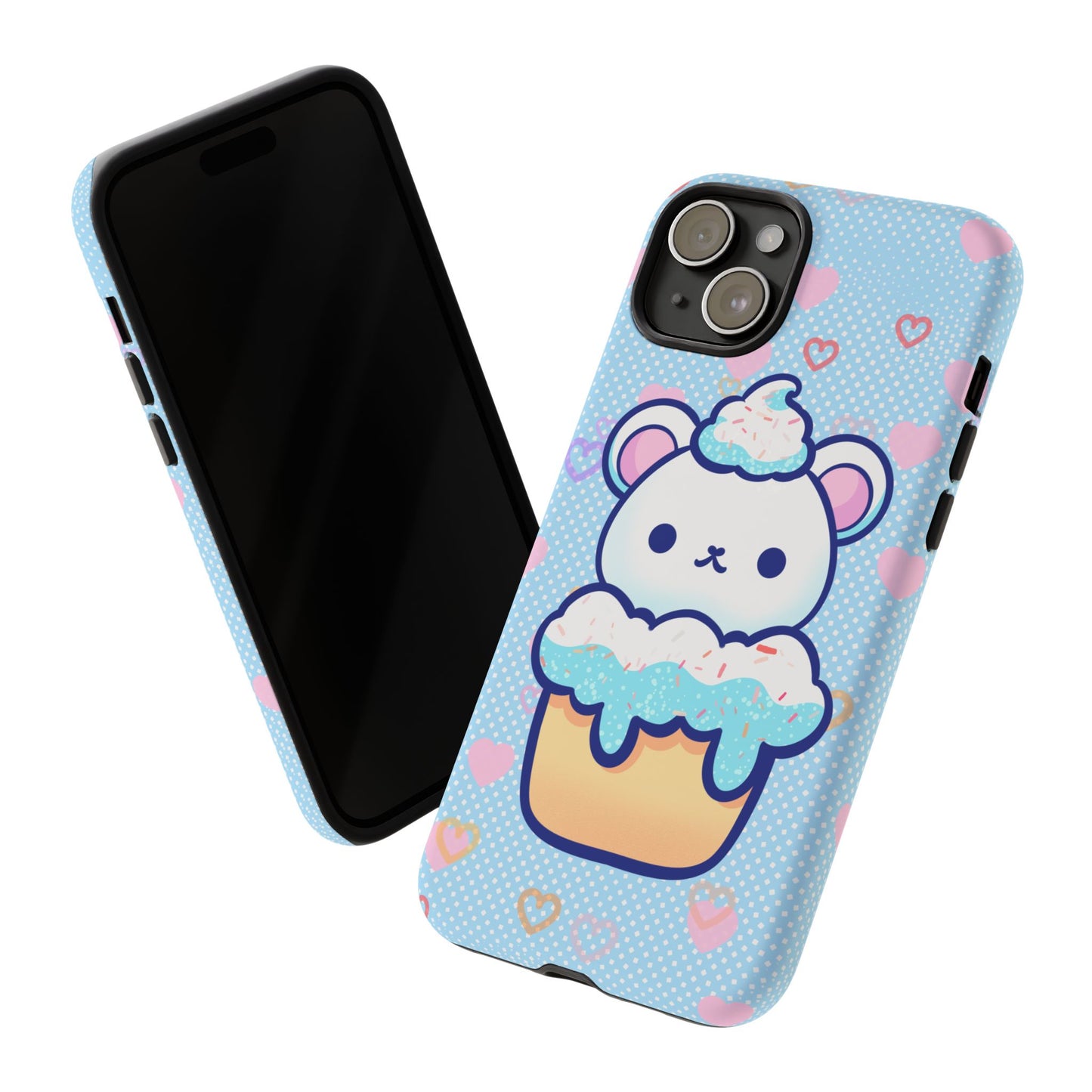 Frosty Cupcake Bear Phone Case