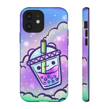 Sparkly Clouds Boba Phone Case