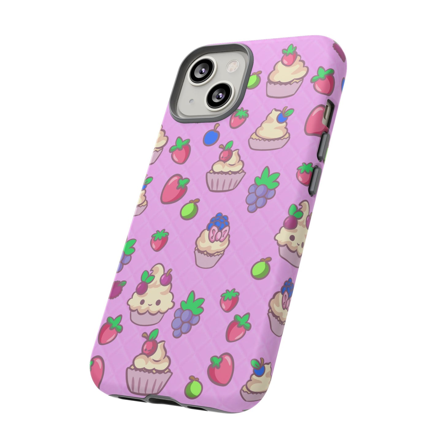 Pink Fruit Cakes Phone Case