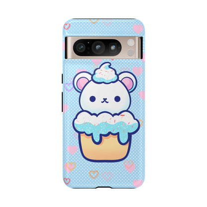 Frosty Cupcake Bear Phone Case